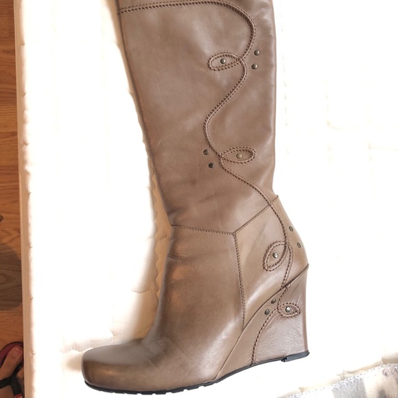Leather Italian boots - Picture 3 of 5